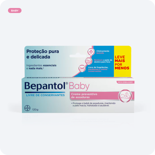 Creme Antiassaduras Bepantol® Baby 120g